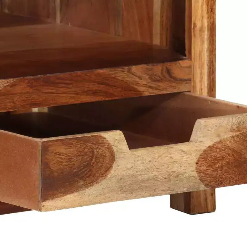 vidaXL Table basse marron clair Bois d'acacia massif