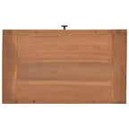 vidaXL Table de chevet 50x30x35 cm Bois de teck massif