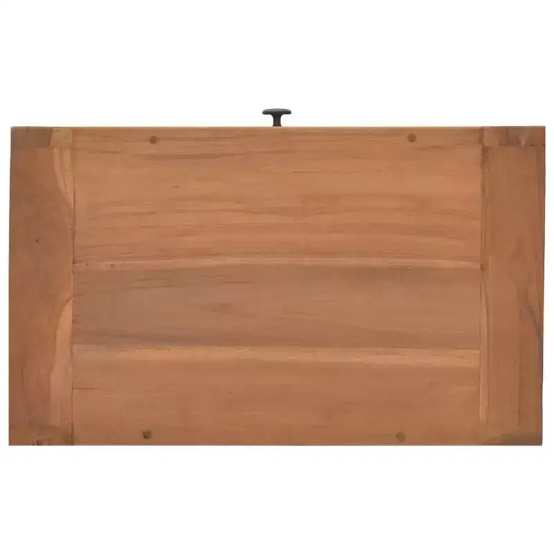 vidaXL Table de chevet 50x30x35 cm Bois de teck massif