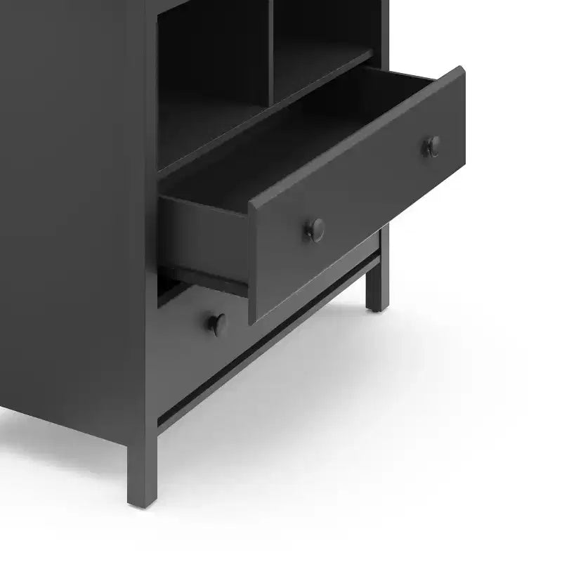 Commode 2 tiroirs Storkcraft Alpine avec plateau à langer