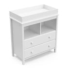 Commode 2 tiroirs Storkcraft Alpine avec plateau à langer
