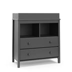 Commode 2 tiroirs Storkcraft Alpine avec plateau à langer