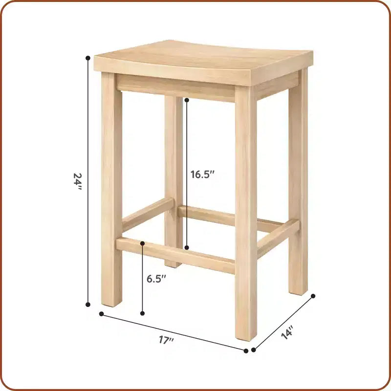 Tabouret hauteur comptoir, (61 cm) - Paquet de 2