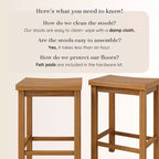 Tabouret hauteur comptoir, (61 cm) - Paquet de 2