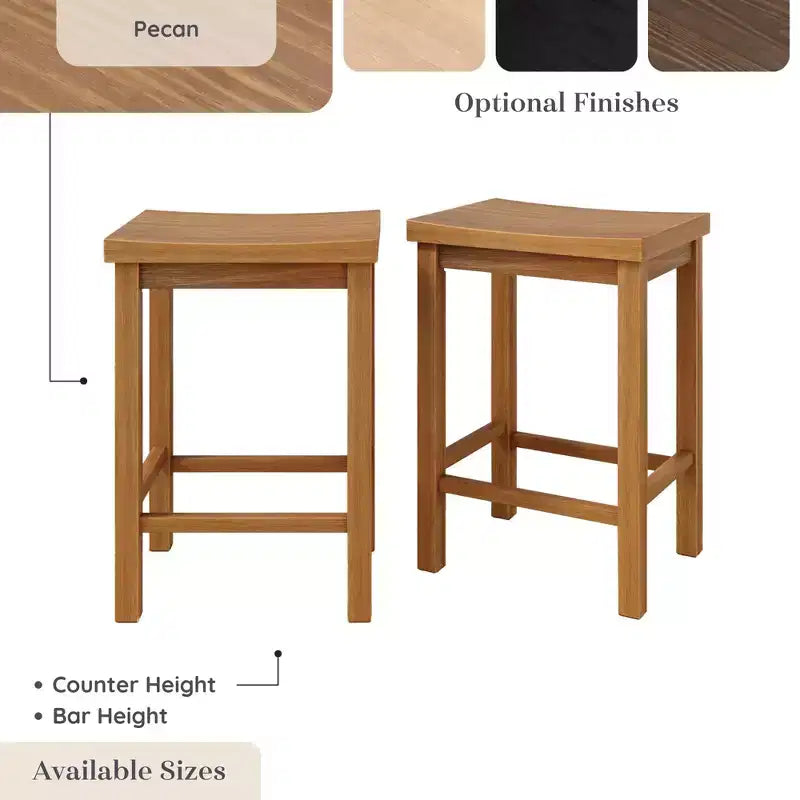 Tabouret hauteur comptoir, (61 cm) - Paquet de 2
