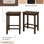 Tabouret hauteur comptoir, (61 cm) - Paquet de 2