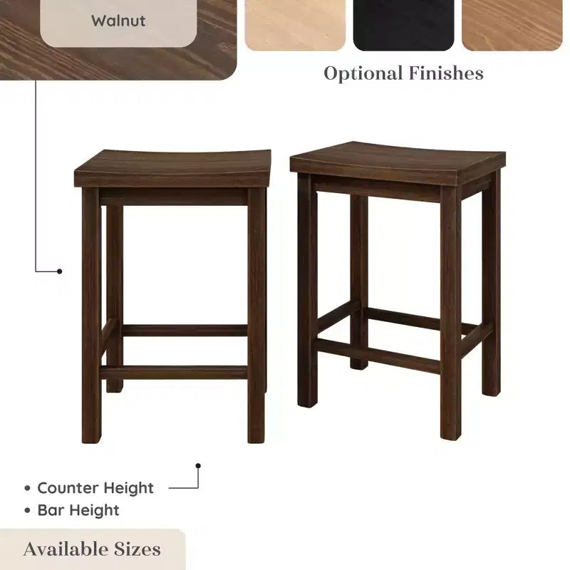 Tabouret hauteur comptoir, (61 cm) - Paquet de 2
