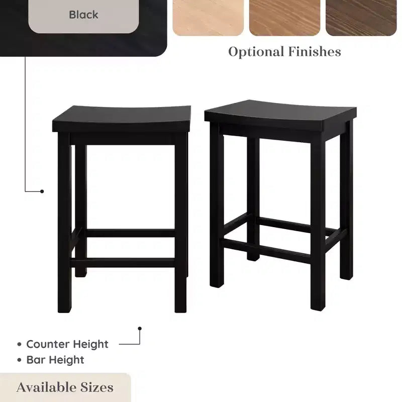 Tabouret hauteur comptoir, (61 cm) - Paquet de 2