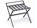 Roselli Trading Luggage Rack -Black Powder Coated