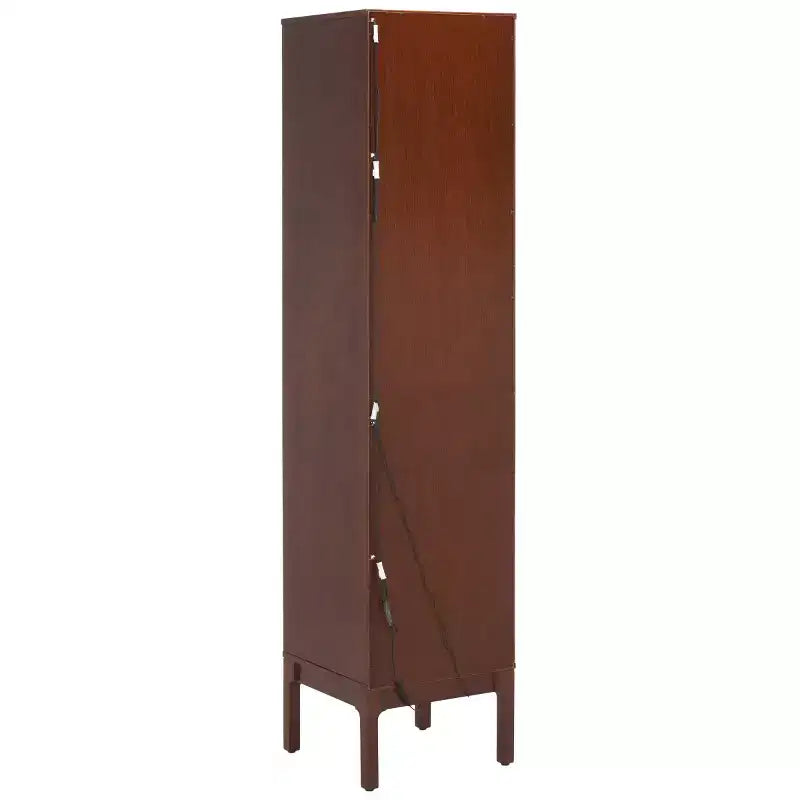 Étagère/vitrine Clairville Curio – Noyer – SEI