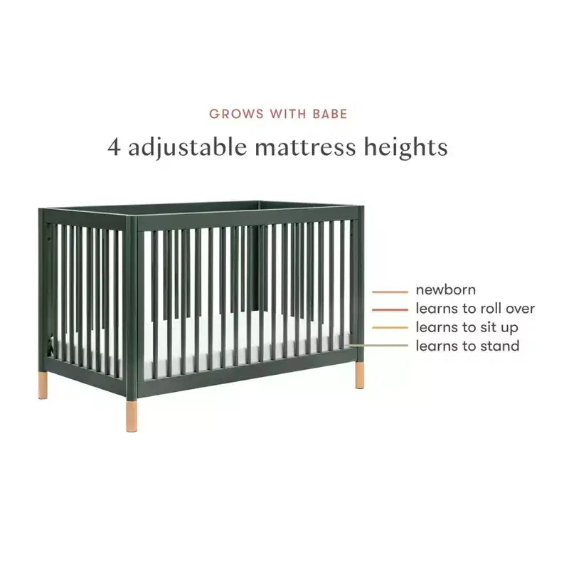 Lit de bébé convertible 4-en-1 Gelato de Babyletto avec kit de conversion en lit pour tout-petit