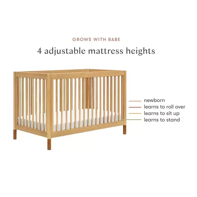 Lit de bébé convertible 4-en-1 Gelato de Babyletto avec kit de conversion en lit pour tout-petit