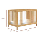 Lit de bébé convertible 4-en-1 Gelato de Babyletto avec kit de conversion en lit pour tout-petit