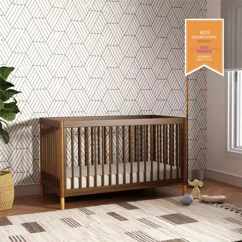 Lit de bébé convertible 4-en-1 Gelato de Babyletto avec kit de conversion en lit pour tout-petit
