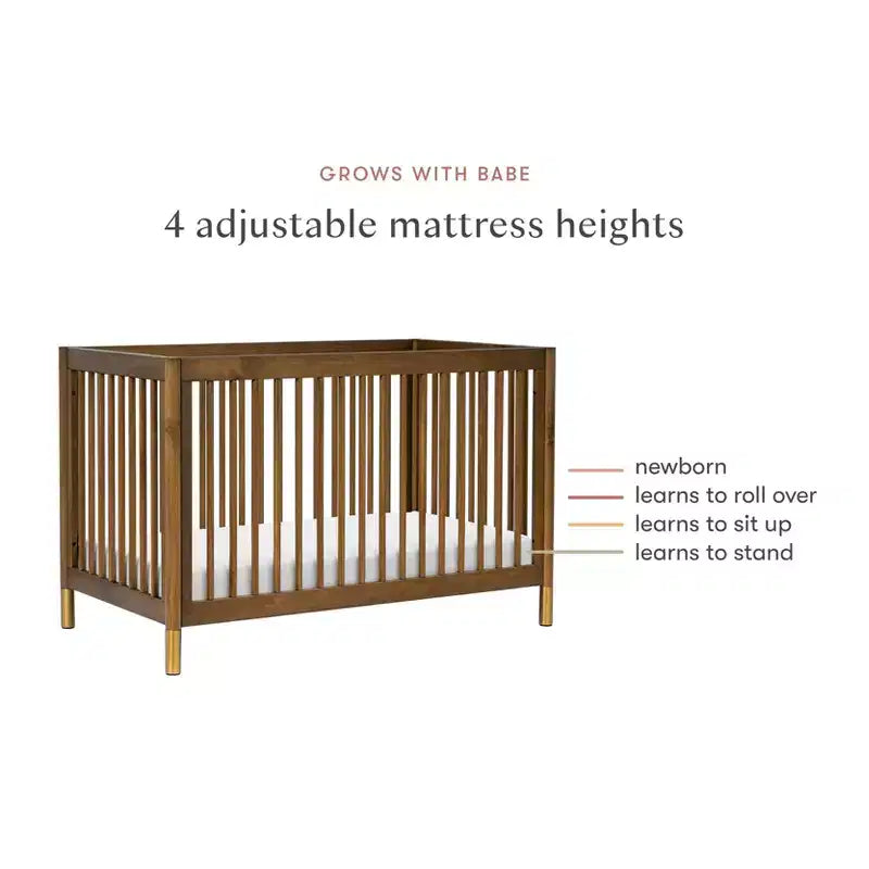 Lit de bébé convertible 4-en-1 Gelato de Babyletto avec kit de conversion en lit pour tout-petit