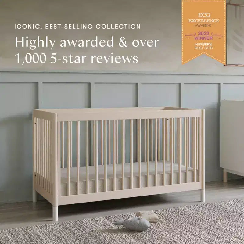 Lit de bébé convertible 4-en-1 Gelato de Babyletto avec kit de conversion en lit pour tout-petit