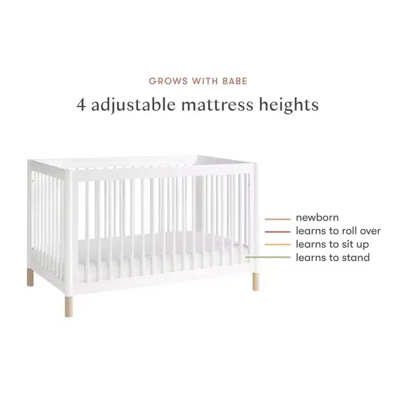 Lit de bébé convertible 4-en-1 Gelato de Babyletto avec kit de conversion en lit pour tout-petit