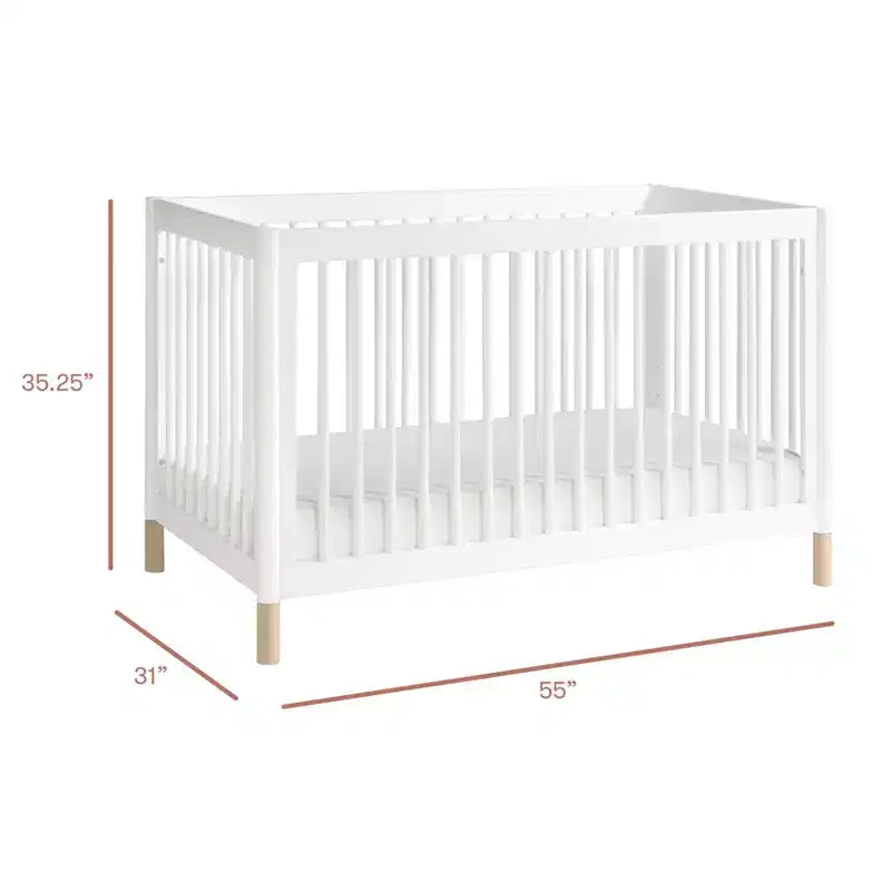 Lit de bébé convertible 4-en-1 Gelato de Babyletto avec kit de conversion en lit pour tout-petit