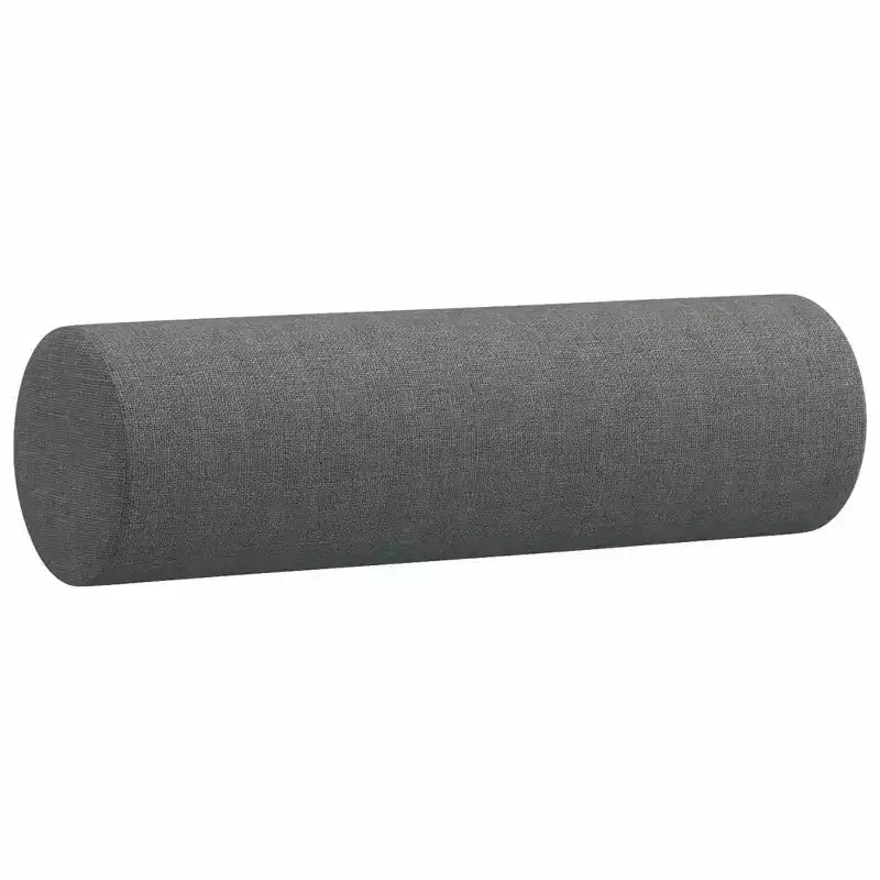 Canapé 3 places tissu gris foncé (100% polyester), métal, textilène
