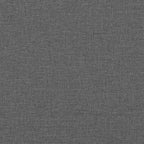 Canapé 3 places tissu gris foncé (100% polyester), métal, textilène
