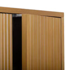 Teamson Home Meuble de rangement d'appoint au-dessus des toilettes Tremolo moderne bohème avec bois massif et façades cannelées contemporaines