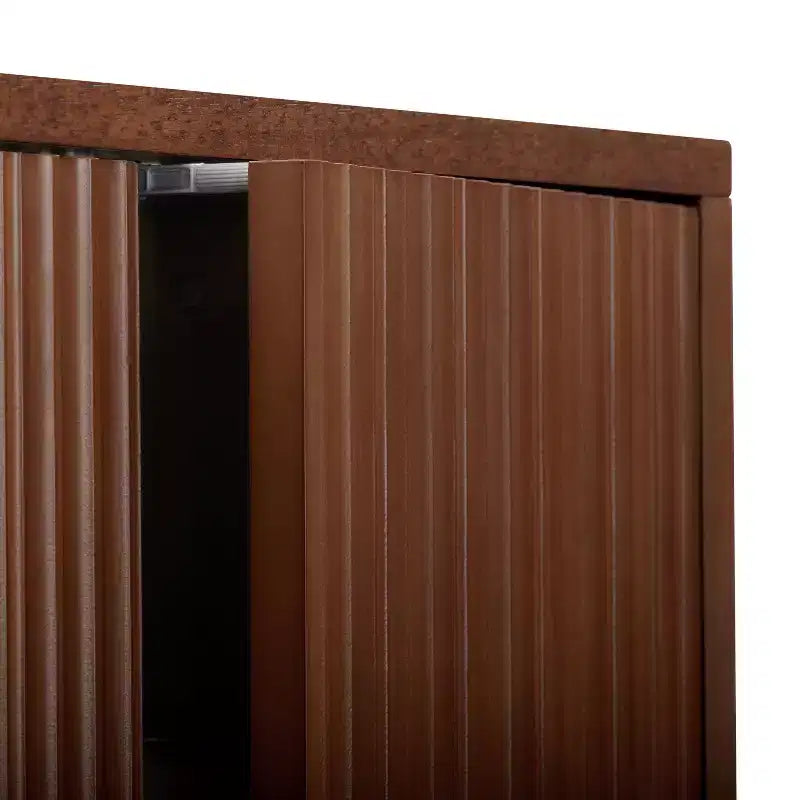 Teamson Home Meuble de rangement d'appoint au-dessus des toilettes Tremolo moderne bohème avec bois massif et façades cannelées contemporaines
