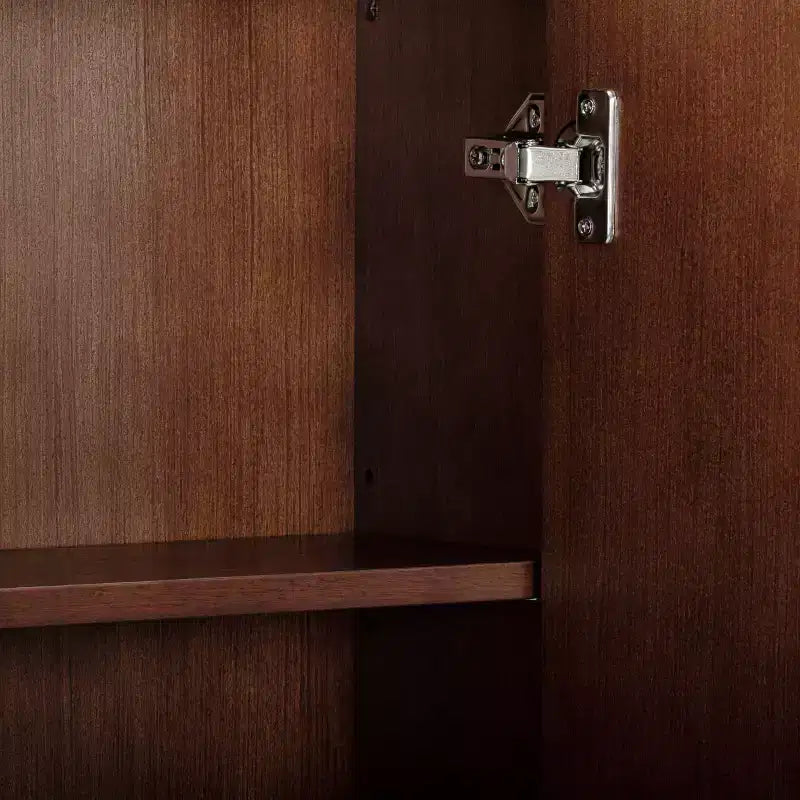 Teamson Home Meuble de rangement d'appoint au-dessus des toilettes Tremolo moderne bohème avec bois massif et façades cannelées contemporaines