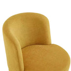 Christopher Knight Home Fauteuil d'appoint pivotant à 360° Afanasev en tissu chenille avec base piédestal