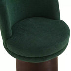 Christopher Knight Home Fauteuil d'appoint pivotant à 360° Afanasev en tissu chenille avec base piédestal