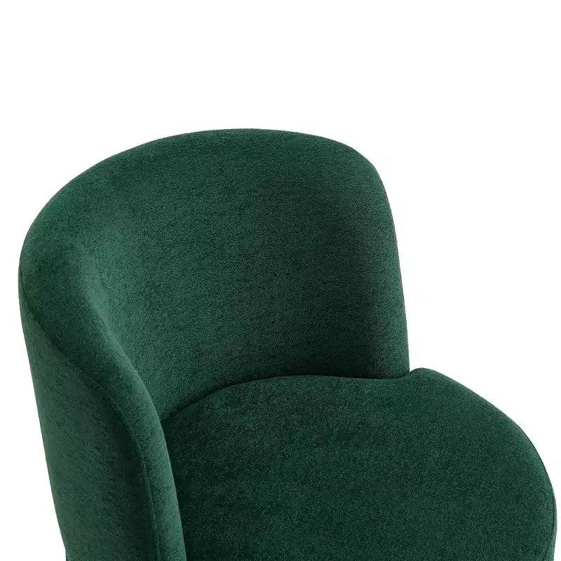 Christopher Knight Home Fauteuil d'appoint pivotant à 360° Afanasev en tissu chenille avec base piédestal