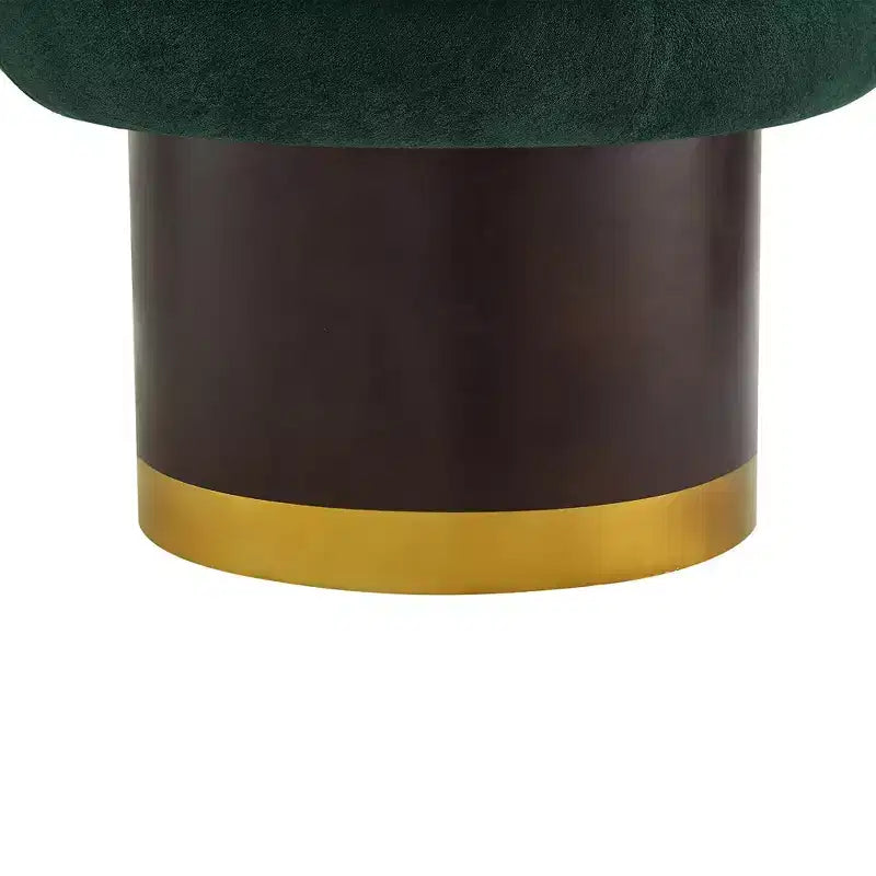Christopher Knight Home Fauteuil d'appoint pivotant à 360° Afanasev en tissu chenille avec base piédestal
