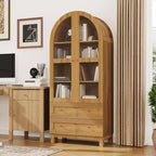 71 Meuble de rangement haut de cuisine de style ferme moderne, avec 2 grands tiroirs