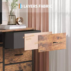 Meuble TV moderne de 180 cm avec 13 tiroirs pour téléviseur de 75 pouces, commode longue avec poignées et 13 tiroirs, meuble TV/commode polyvalent avec rangement