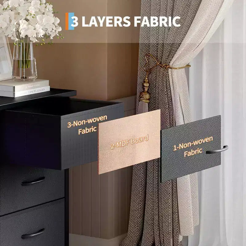 Meuble TV moderne de 180 cm avec 13 tiroirs pour téléviseur de 75 pouces, commode longue avec poignées et 13 tiroirs, meuble TV/commode polyvalent avec rangement