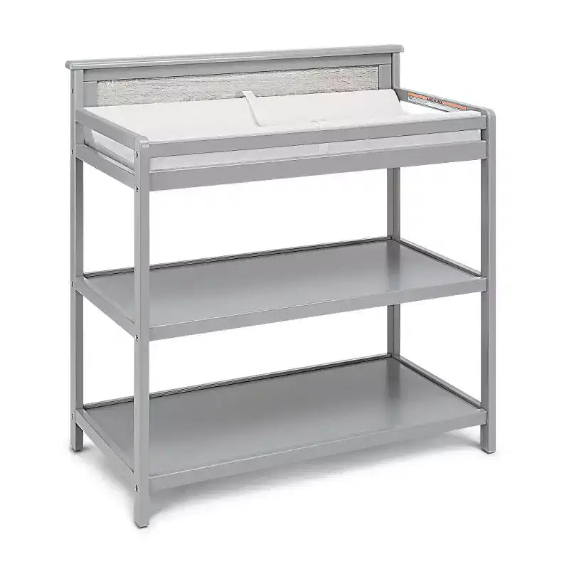 Table à langer Whisen, S'harmonise avec le lit de bébé Connelly, Ajout sûr et élégant pour la chambre de bébé