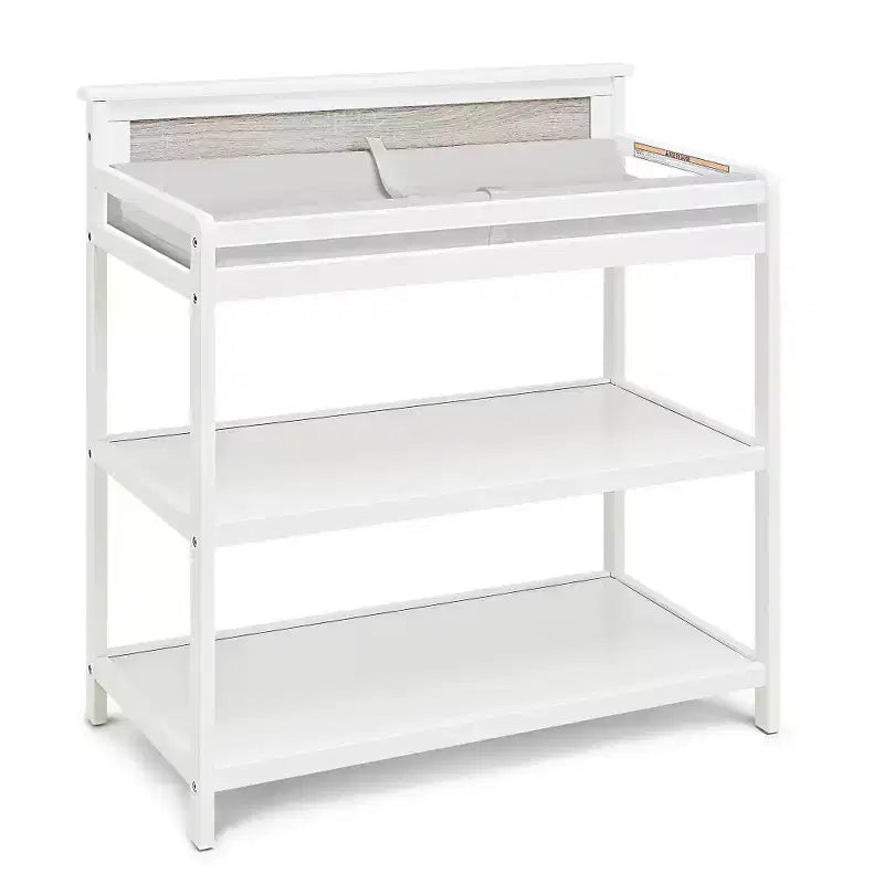 Table à langer Whisen, S'harmonise avec le lit de bébé Connelly, Ajout sûr et élégant pour la chambre de bébé