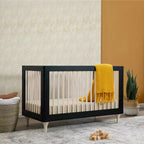 Lit de bébé convertible 3-en-1 Babyletto Lolly avec kit de conversion pour lit de tout-petit