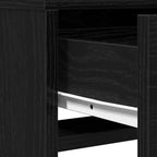 Clihome Coiffeuse LED Moderne, Table de Maquillage Luxueuse avec Miroir et Solution de Rangement Intelligente