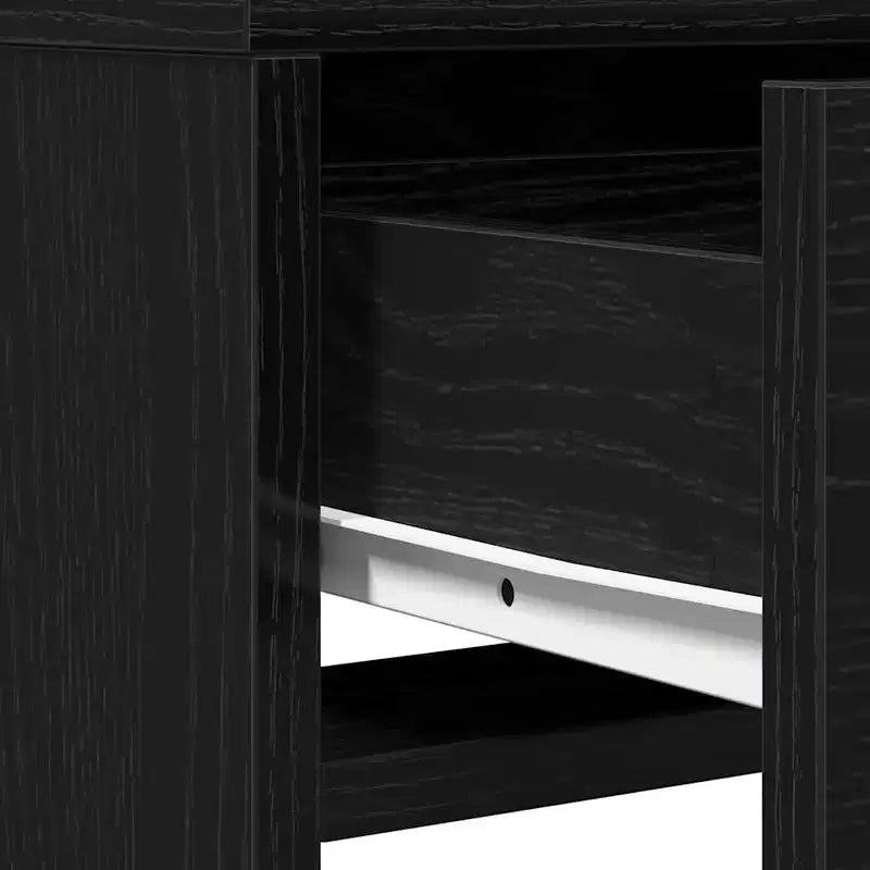Clihome Coiffeuse LED Moderne, Table de Maquillage Luxueuse avec Miroir et Solution de Rangement Intelligente