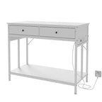 Meuble de support pour aquarium de 150-190 litres avec prises de courant, support d'aquarium à cadre métallique avec tiroirs de rangement, hauteur réglable, capacité de 300 kg