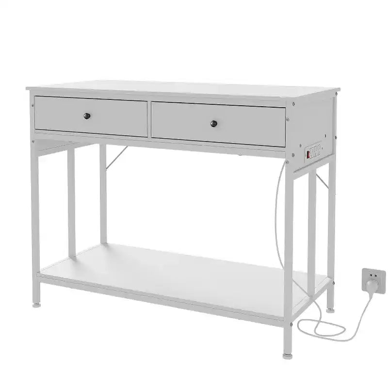 Meuble de support pour aquarium de 150-190 litres avec prises de courant, support d'aquarium à cadre métallique avec tiroirs de rangement, hauteur réglable, capacité de 300 kg