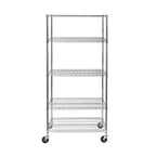 Étagère en fil d'acier NSF UltraDurable à 5 niveaux Seville Classics, 91 cm l x 61 cm P x 190,5 cm H
