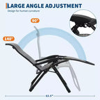 1 chaise longue pliante inclinable en rotin pour patio, réglable et portable, cadre en tube de fer
