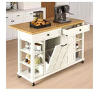 Bibliothèque avec tiroirs et portes, étagères de rangement et 3 étagères ouvertes, meubles pour salon, chambre, cuisine, bureau à domicile