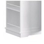 Îlots de Cuisine Roulants avec Poubelle Intégrée et Sièges, Table à Manger Pliante avec 2 Tabourets, Table à Manger Roulante avec Prise Électrique, Étagère à Épices