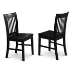 Ensemble table de cuisine ronde avec 2 chaises - Petite table et chaises de salle à manger