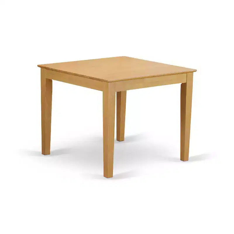 Ensemble repas carré 36" table et 2 chaises - Tissu Lin Kaki Foncé - HomeStock