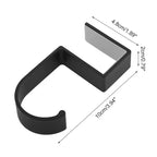Unique Bargains Support de rangement durable en forme de 5 pour casque de bureau, 1 pièce