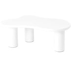 Table Basse en Forme de Nuage 37W avec 3 Pieds, Table Basse Unique, Table Basse Abstraite Irrégulière, Table Basse pour Salon - Panipeachy