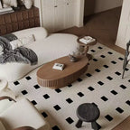 Table basse ovale moderne de 47 pouces avec rangement, table d'appoint avec plateau amovible pour salon ou appartement - Panipeachy